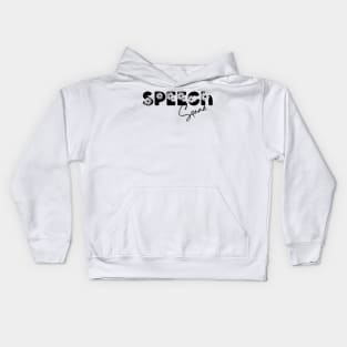 Speech Squad flowers Kids Hoodie